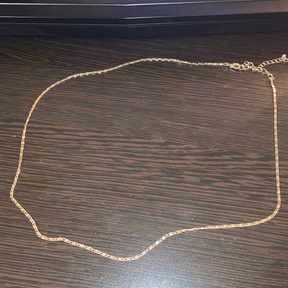 Rhinestone choker & longer layering chain - Picture 4 of 6